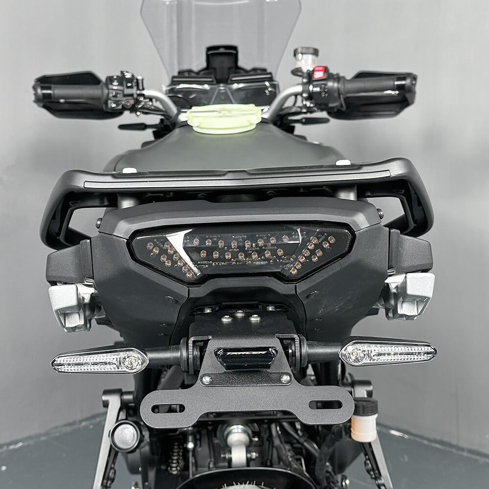 ya 4 8.24 baidi LED Tail Light Brake Lamp Turn Signal Flash Indicator for Yamaha FZ10 FZ09 FJ09