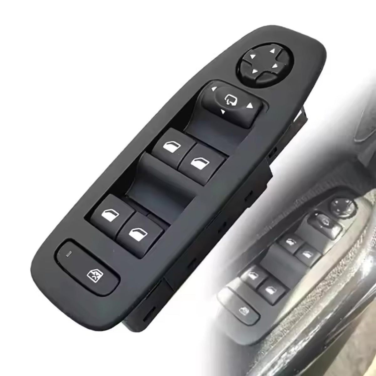 ya 5 8.10 Electric Window Switch for Peugeot 208 2008 13-19 1.6HDI 5 Door 96749624ZD