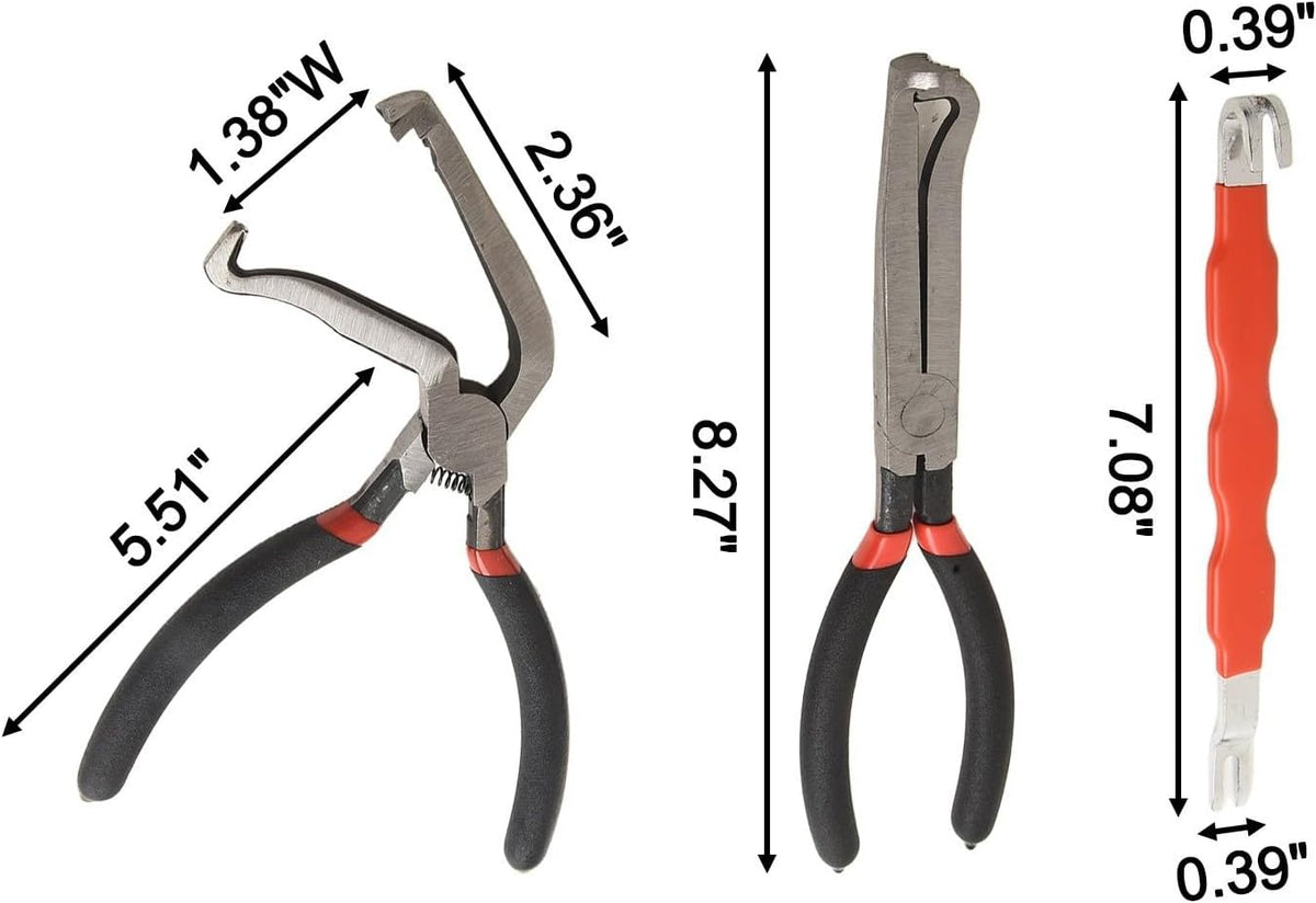 ya 13 9.15 baidi 3PC Electrical Disconnect Pliers 60Degree Electrical-Connector-Separator-Wiring