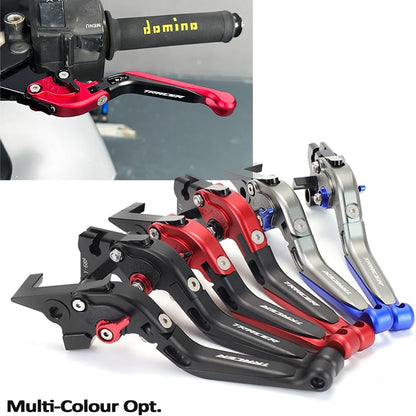ya 4 8.14 Adjustable Folding Extendable Clutch Brake Lever for Yamaha Tracer 700 7 900 /GT