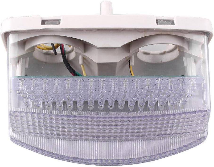 ya 4 8.8.2 Clear Rear Tail Light Turn Signals Lamp for Yamaha FZR1000 1991-1995