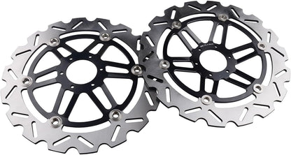 ya 13 9.15 baidi New Front Brake Disc Rotor for Honda CBR1100XX Blackbird 97-98 RVF750R 94-98