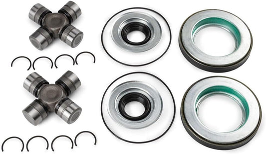 ya 4 8.8.2 for 2005-2014 for Ford F250 F350 4x4 Front Axle Seal and U Joint Kit Dana Super 60