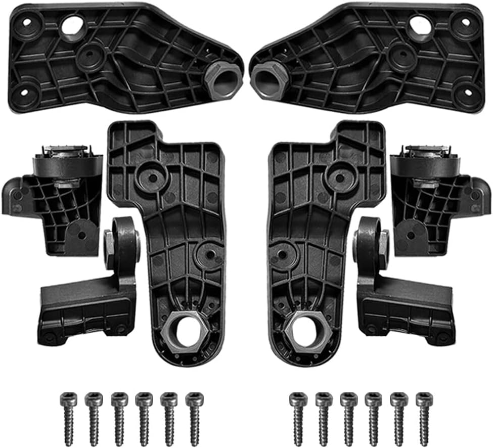 ya 9 10.24 2Pcs For CLE-Class W167 Front Headlight Lamp Repair Kit Black Left & Right Side