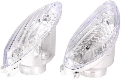 ya 2 8.15 2pcs Clear Turn Signals Light Indicators Lens Fit for Suzuki Hayabusa GSXR1300 08-10