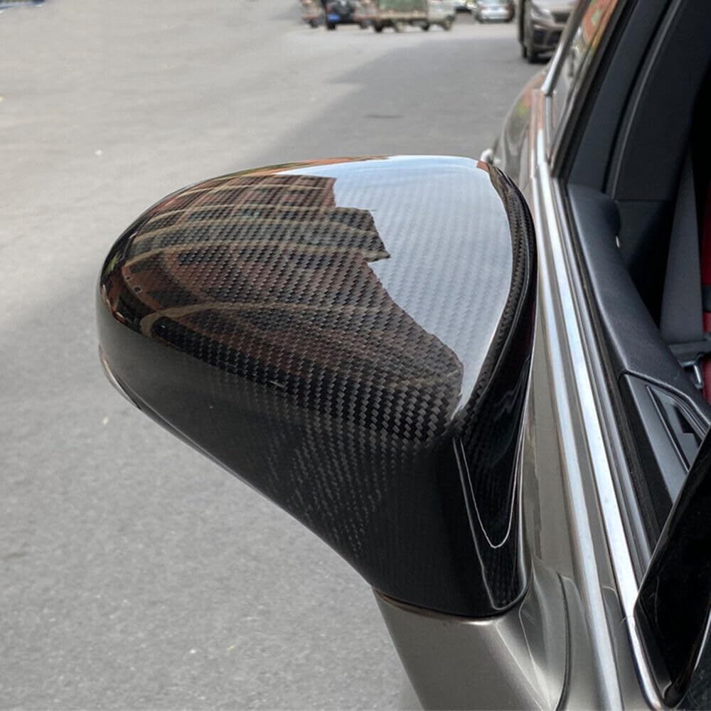 ya 11 9.14 baidiCarbon Fiber Car Side Mirror Cover for Lexus IS250 IS350 2014-2020-