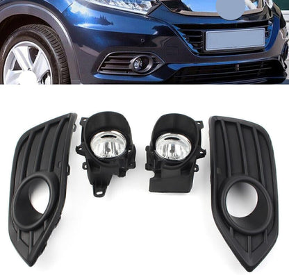 ya 4 8.8 Fog light bumper cover + wiring harness + switch for Honda HR-V HRV 2019-2021
