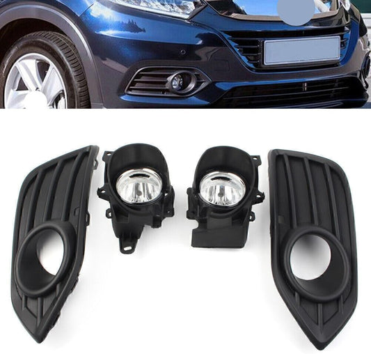 ya 4 8.8 Fog light bumper cover + wiring harness + switch for Honda HR-V HRV 2019-2021