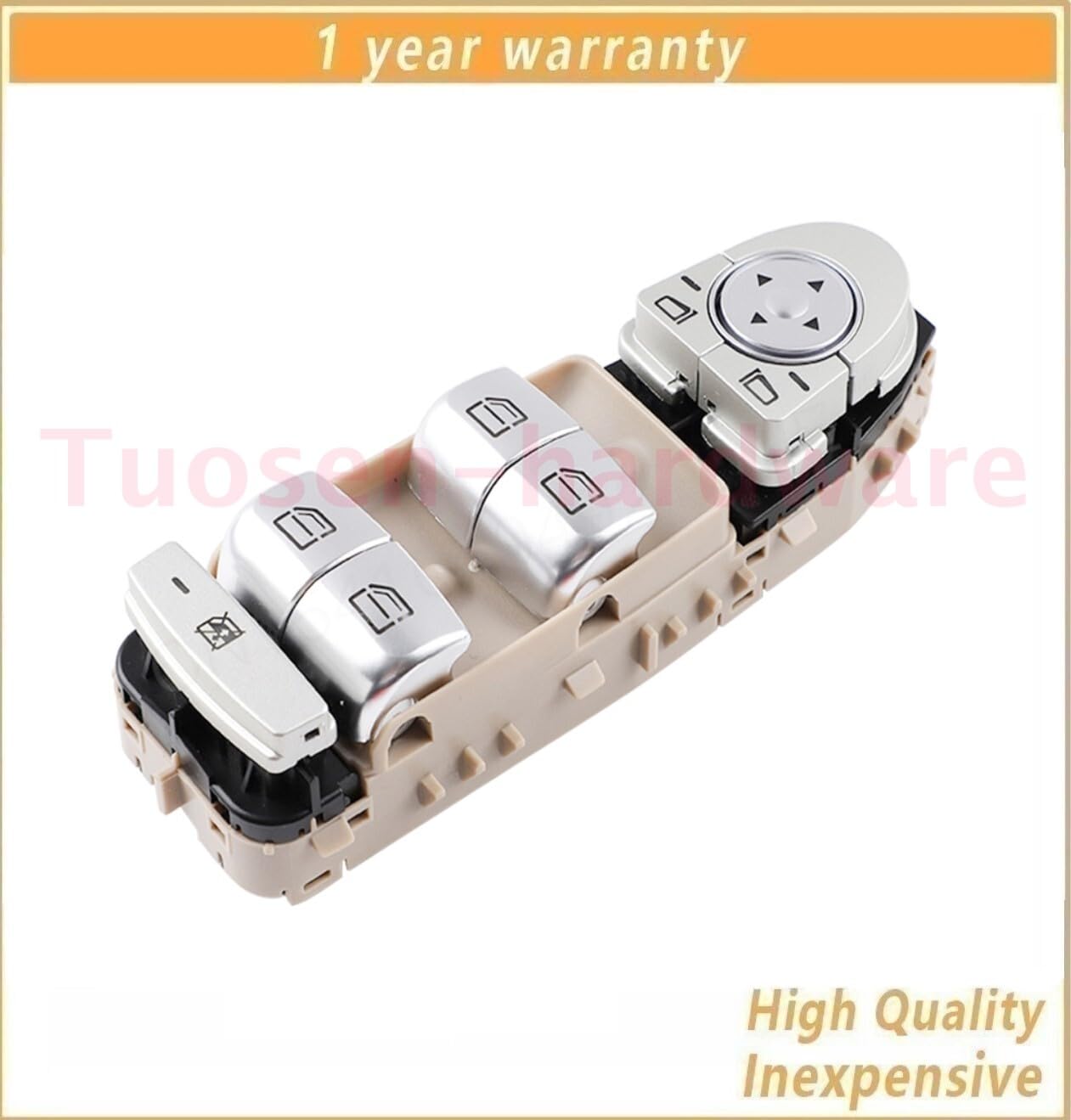 ya 8 8.24 baidi Beige Power Window Switch for Benz C180 C200 C300 GLC200 GLC300 2139050000