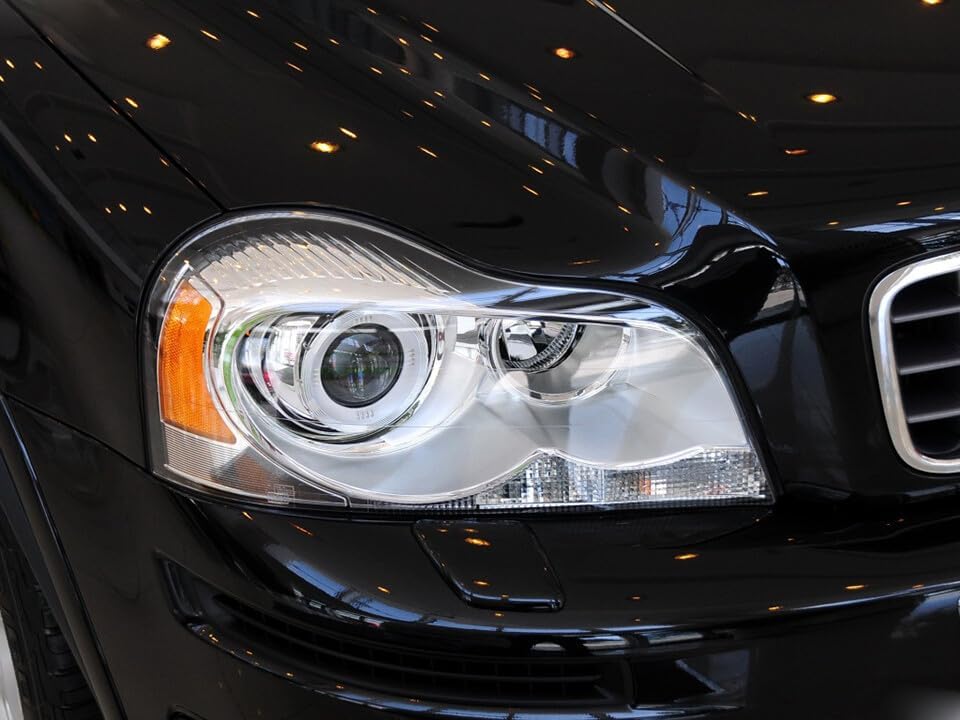 ya 4 8.10 Pair Lampshade Lens Cover Front Headlight Headlamp for Volvo XC90 2006-2014