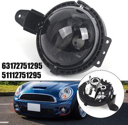 ya 13 9.15 baidi Aesthetic Upgrade Black Smoked Lens Front Fog Lights for for Mini Vehicles 2006+