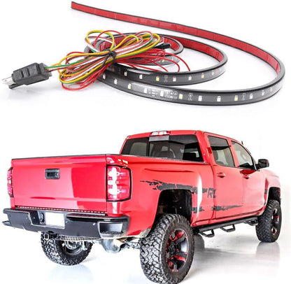 ya 7 8.24 baidi 60 Tailgate LED Light Brake Turn Signal Stop Tail Strip Lamp for Jeep s Truck US
