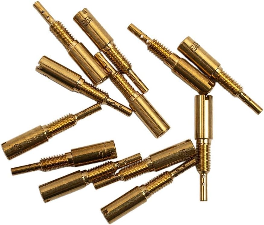 ya 2 8.15 12pcs Sub-Injectors Jets Slow Jets 37.5-65 For Mikuni Carb VM28 486 28mm