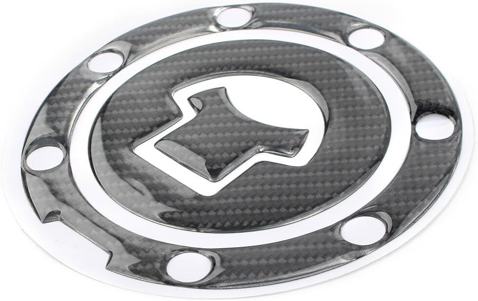 ya 4 8.10 Fit 03-15 for Honda CBR600RR Carbon Fiber Look Gas Tank Fuel Cap Cover Protector Pad