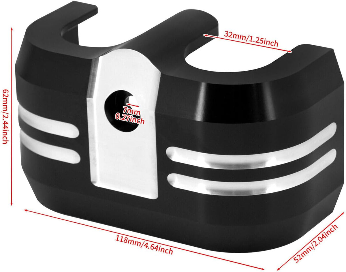 ya 4 8.8.2 Aluminum coil cover suitable for Harley Davi for DS on Softail Breakout Street Fat Bob 2018 up
