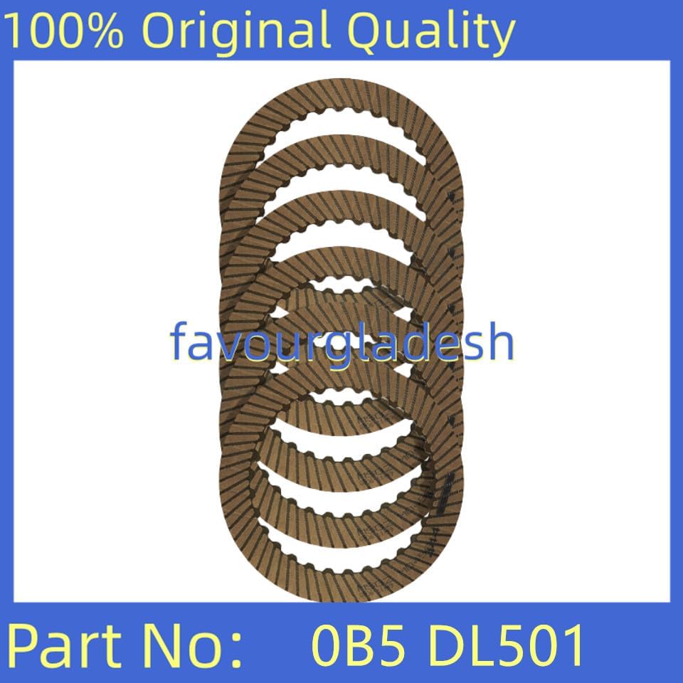 ya 10 9.16 baidi 11X 0B5 DL501 Automatic Transmission Clutch Friction Kit for VW for Audi DSG 7 Speed -