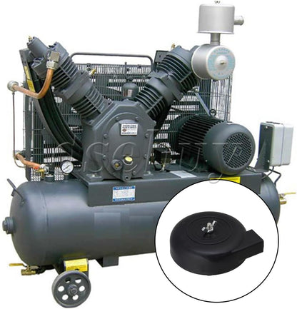 ya 26 10.21 baidi 2 Pieces Black Air Intake Filter Silencer Compressor Blower Pump 16mm Diameter