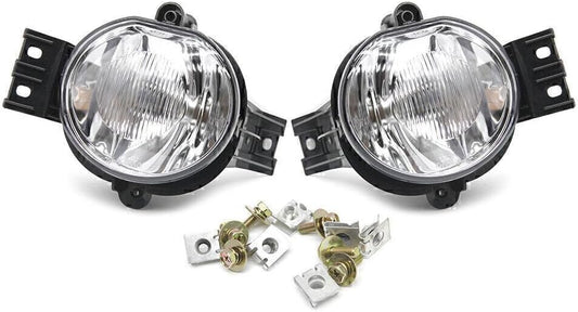 ya 4 8.10 Front Fog Light Lamps LH+RH for Dodge for Ram 1500 2002-08 2500 3500 2003-2009 04 05