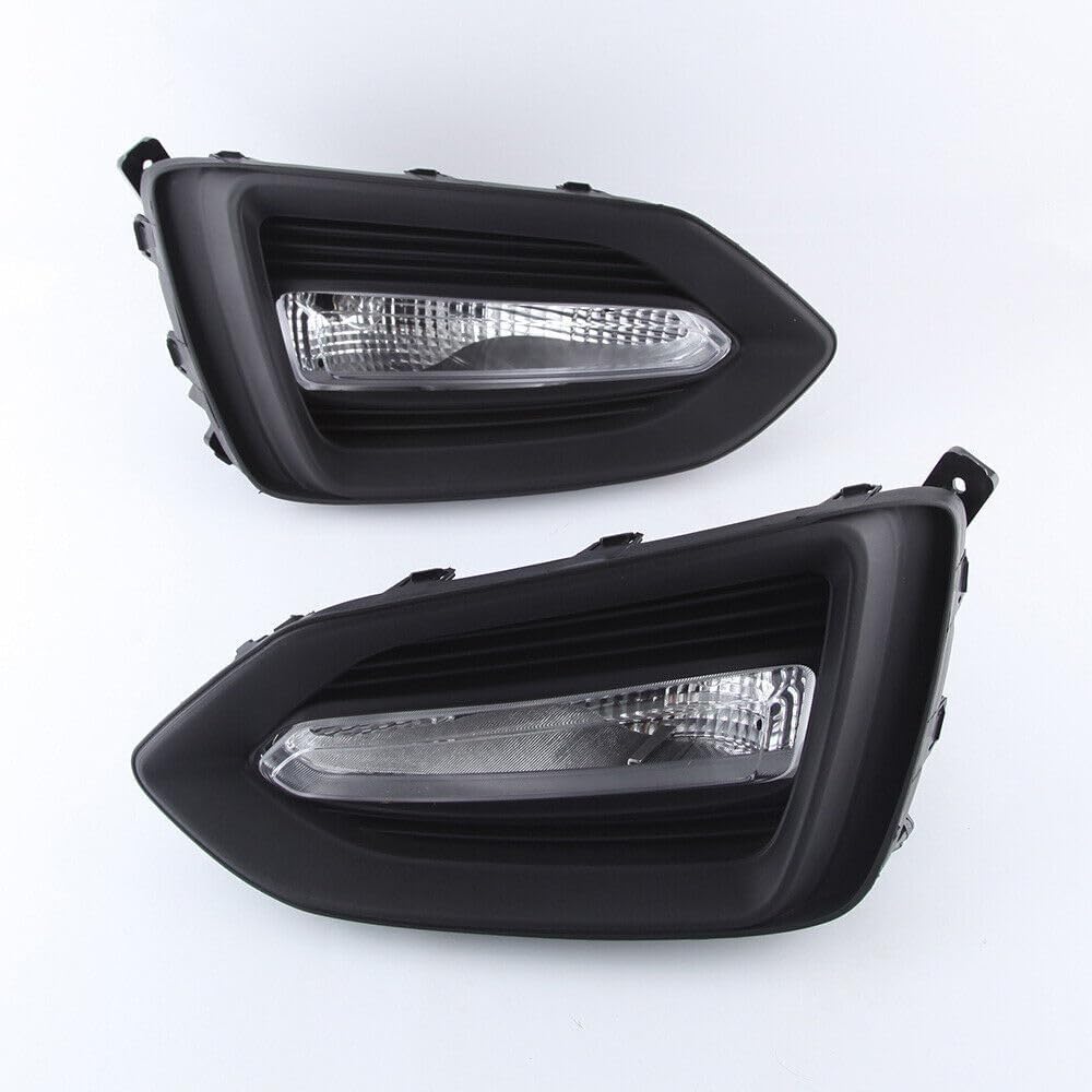 ya 10 9.16 zhengce for Hyundai Accent 2018-2020 LH&RH Front bumper fog lights Lamps driving li