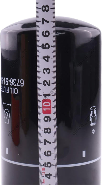 ya 5 8.24 baidi Suitable for Komatsu engine SAA4D107E SAA6D107E oil filter 6736-51-5142