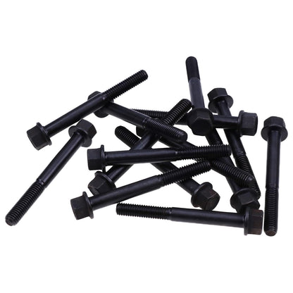 ya 10 9.16 baidi 14 Cylinder Head Bolt 6670353 Compatible with Bobcat MT50 MT52 MT55 320 321