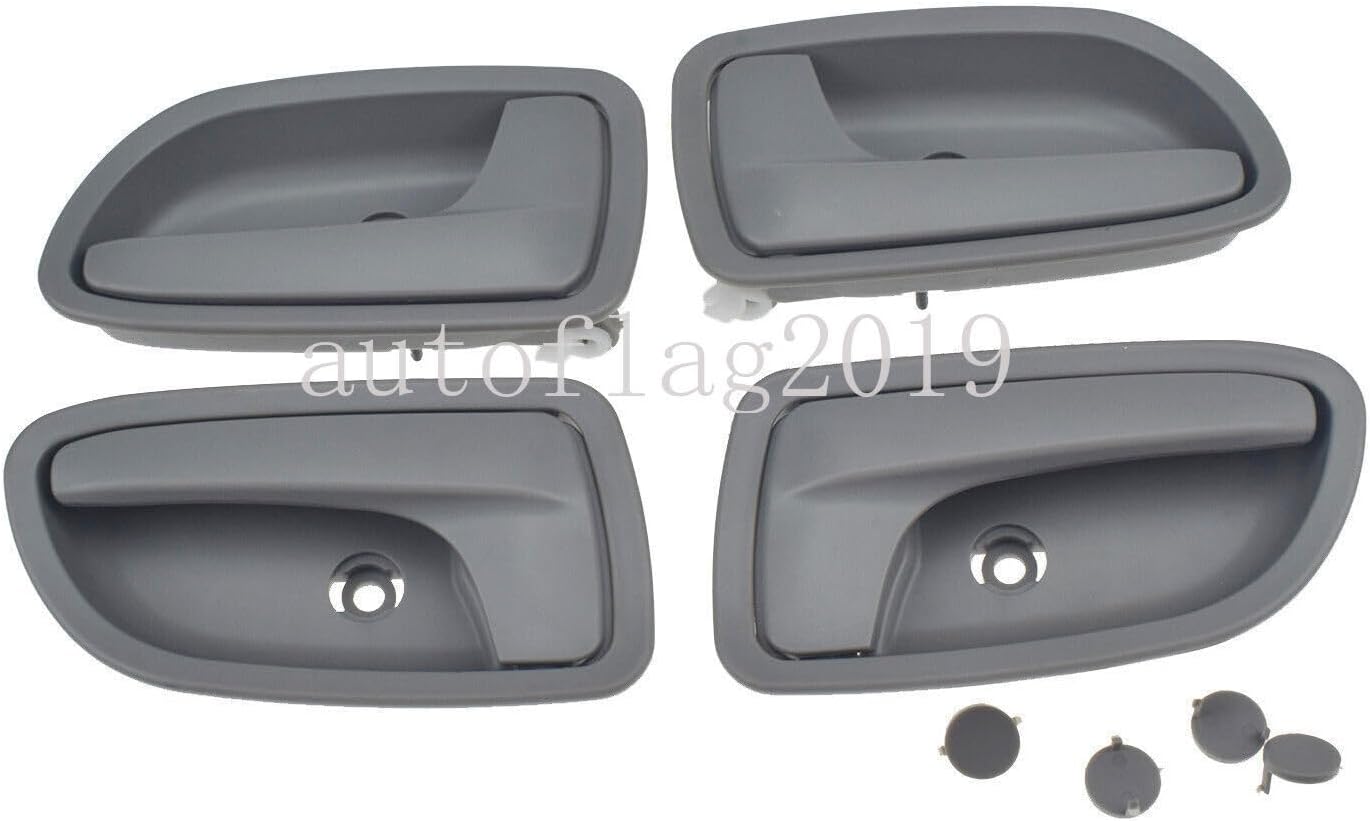 ya 4 8.24 baidi for 2003-2005 for Kia Rio Interior Door Handle Gray 4-Piece Set FL FR RL RR 82620FD000