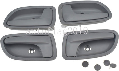 ya 4 8.24 baidi for 2003-2005 for Kia Rio Interior Door Handle Gray 4-Piece Set FL FR RL RR 82620FD000