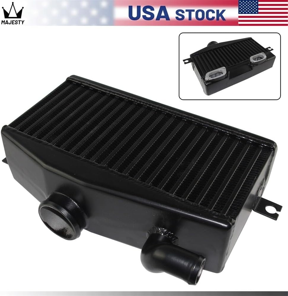 ya 4 8.24 baidi 100mm Top Mount Intercooler for Subaru for Impreza WRX STI GC8 EJ20 Turbo 96-00 BK
