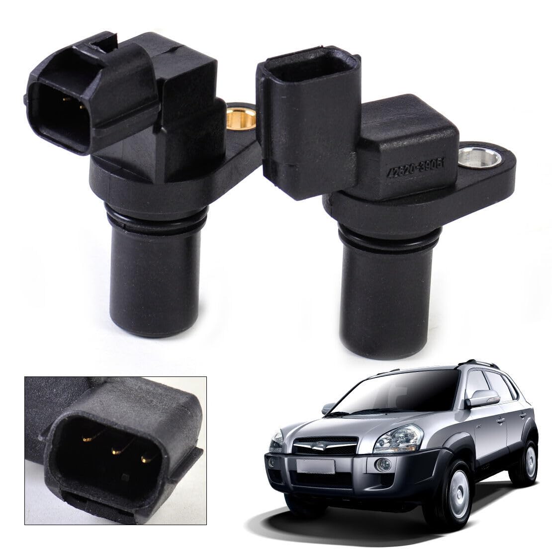 ya 10 9.16 zhengce 42621-39052 2-Pack Input and Output Transmission Speed Sensor Suitable for