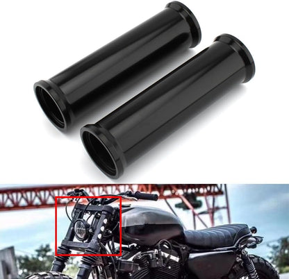 ya 6 8.14 for Harley Sportster XL883 1200 00-21 Upper Fork Tube Front Shock Absorber Cover