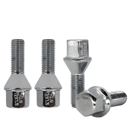 ya 10 9.16 baidi 4X Alloy Wheel Bolt Lug Nuts M12x1.5 for BMW 3-Series E21 E30 E36 E46 E90 E92 M3