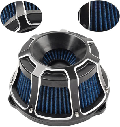 ya 5 8.10 Air Cleaner Intake Filter System Fit for Harley Sportster XL883 1200 72 48 1991+