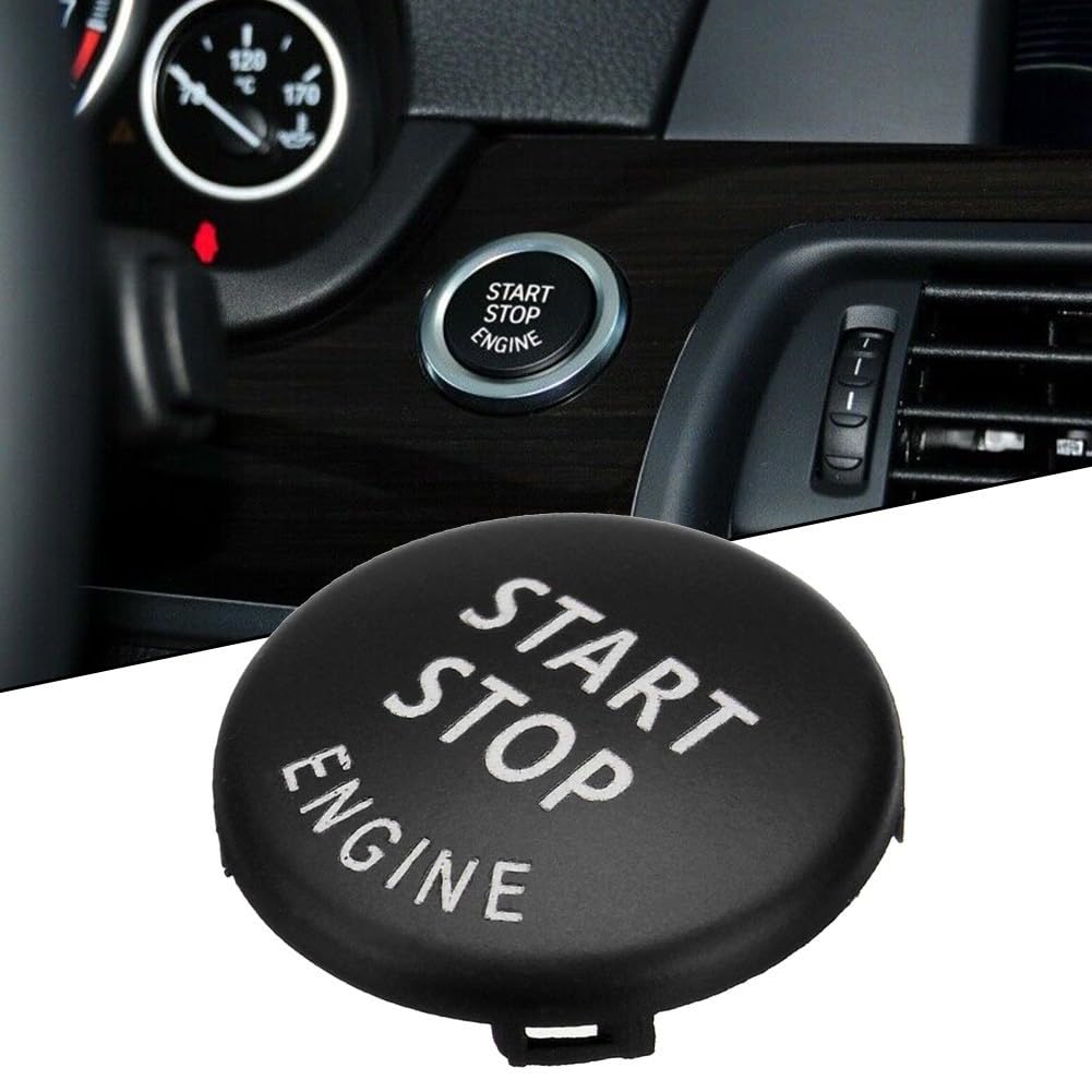 ya 23 10.7 baidi Stop Engine Button Switch Cover for E70 X6 E71 Black