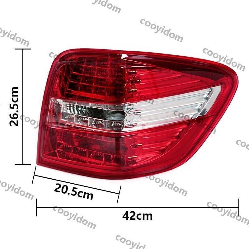 ya 4 8.24 baidi Rear Right Tail Light Assembly For 2009-2011 for Mercedes-Benz ML Class W164 ML320