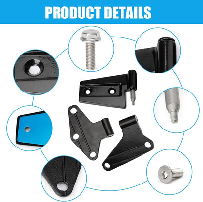 ya 11 9.14 baidi16 pcs/set for Wrangler JK 2007 2008-2018 body door hinge replacement