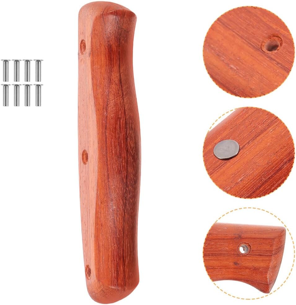 ya 14 9.20 baidi 2Pcs Kitchen Knife Handle Replacement Knife Handle Repair Knife Wooden Handle-1