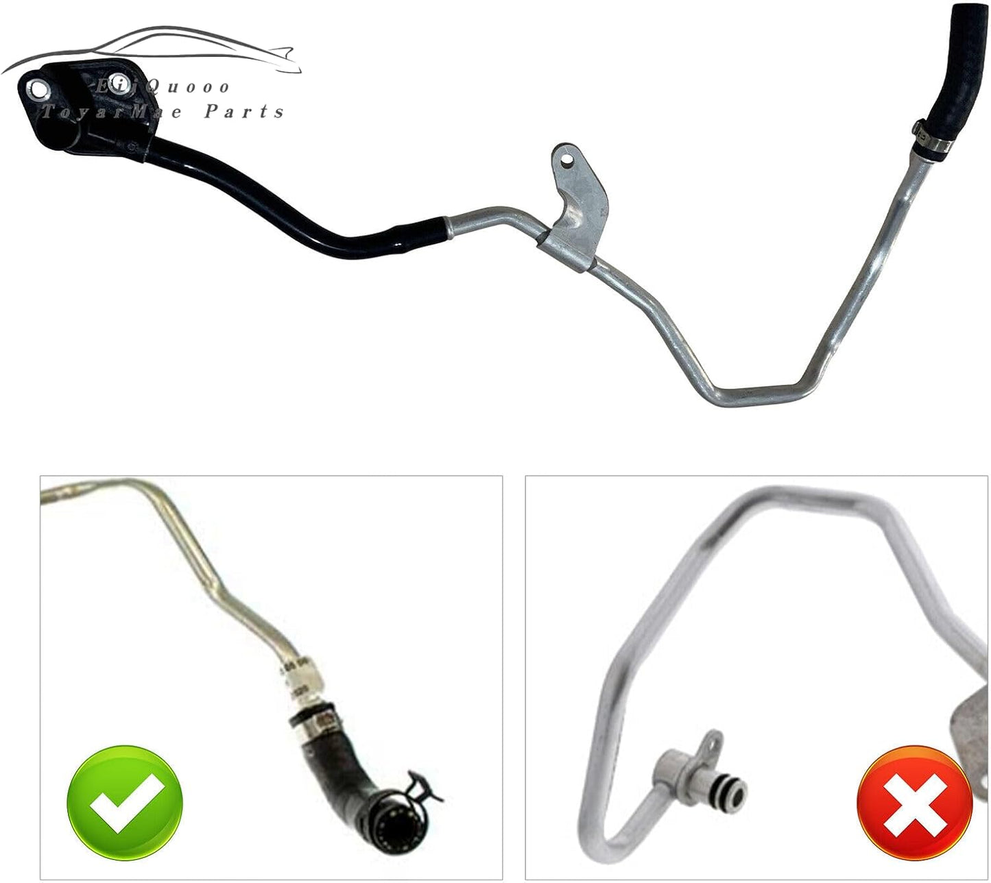 ya 4 8.24 baidi Fit for 12-19 Benz GL550 GLS550 ML550 GL450 2782000500 Turbo for Charger Coolant Line