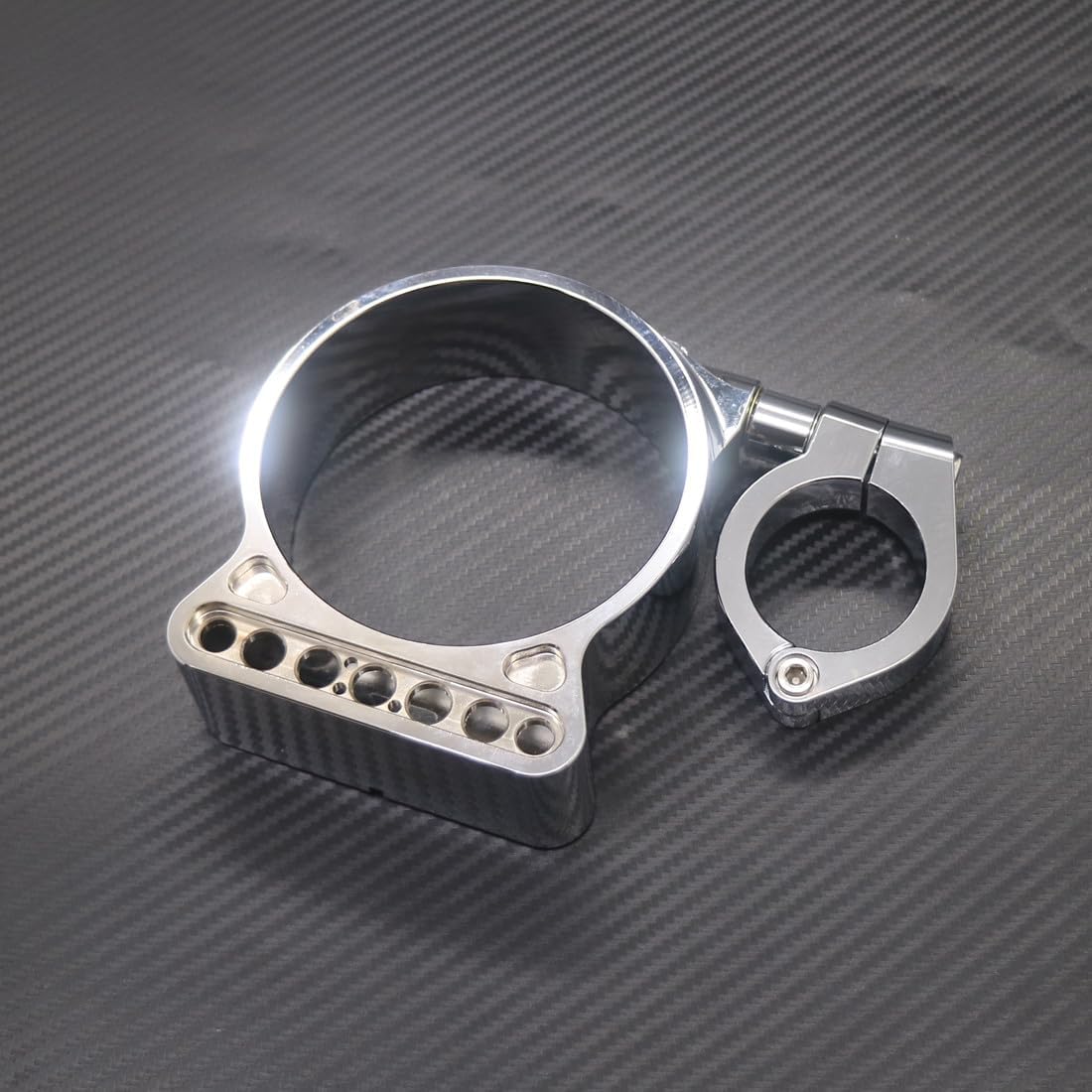 ya 4 8.14 39mm/16 Chrome Side Mount Speedo Relocation Bracket for Harley Sportster 883 1200