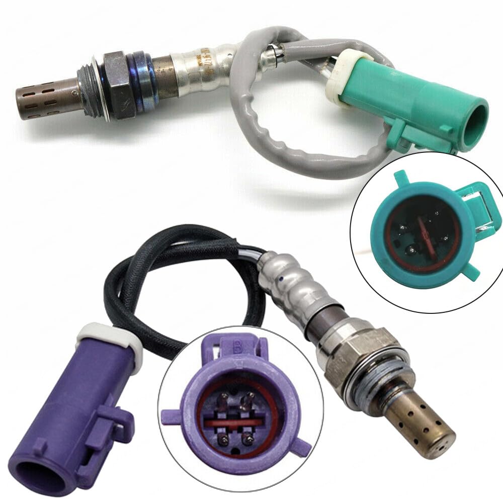ya 9 10.24 2-Pack Upstream + Downstream Oxygen Sensor O2 for 2011-2019 for Ford Fiesta 1.6L -
