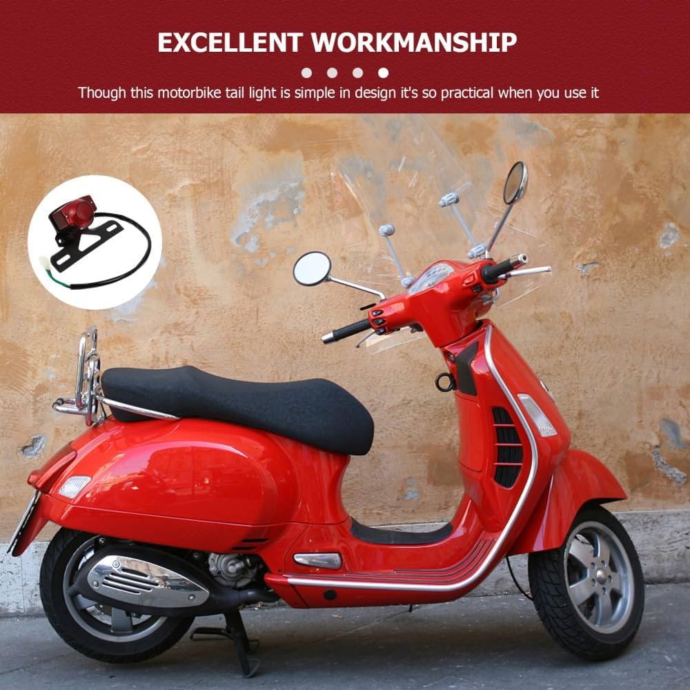 ya 6 8.24 baidi 1pc Motorcycle Taillight Practical Motorbike Tail Light Motorcycle Tail Lamp