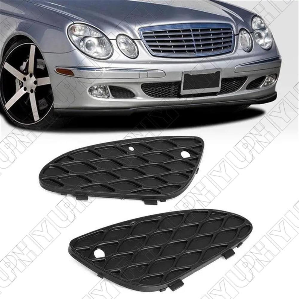 ya 6 8.24 baidi Pair of Front Bumper Cover mesh Grille 2118850353 for Mercedes W211 E-Class E500