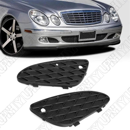 ya 6 8.24 baidi Pair of Front Bumper Cover mesh Grille 2118850353 for Mercedes W211 E-Class E500