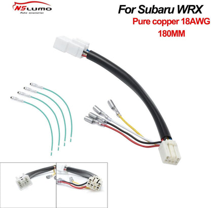 ya 7 8.24 baidi Suitable for 15-21 for Subaru WRX STI VA LED rear fog light brake light plug and play wiring harness 