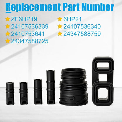 ya 5 8.24 baidi 6pcs for BMW Valve Body to case Sleeve Seal kit Mechatronic Kit 6HP19 6HP21