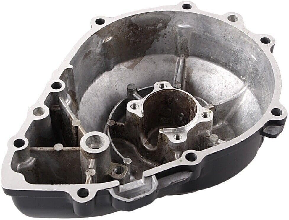 ya 2 8.15 Aluminum Guard Cover Generator Case Crankcase Fit for Kawasaki Z750 2007-2009 Black