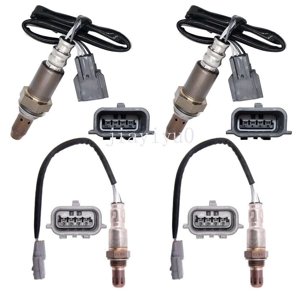 ya 4 8.8 for 2017-2019 for Nissan Armada Titan 5.6L 4pcs Upstream+Downstream Oxygen O2 Sensor