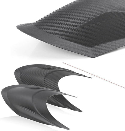 ya 4 8.10 Front Fender Extender Mudguard Hugger Extension Fit for BMW R1200GS 2013-2017 Black