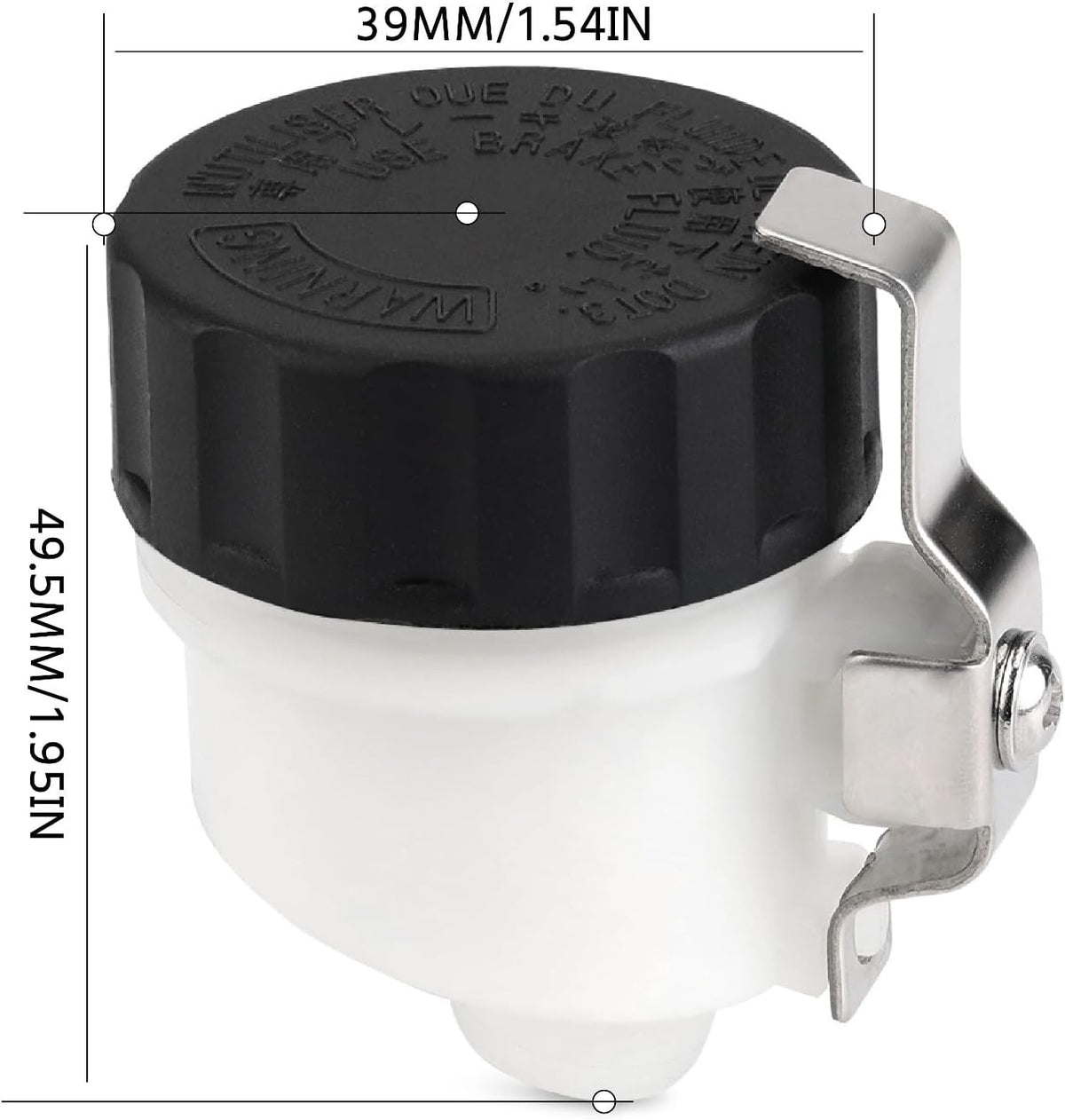 ya 23 10.7 baidi Left Hydraulic Clutch Fluid Reservoir Tank Oil Cup for Suzuki GSXR 1000 SV1000/S