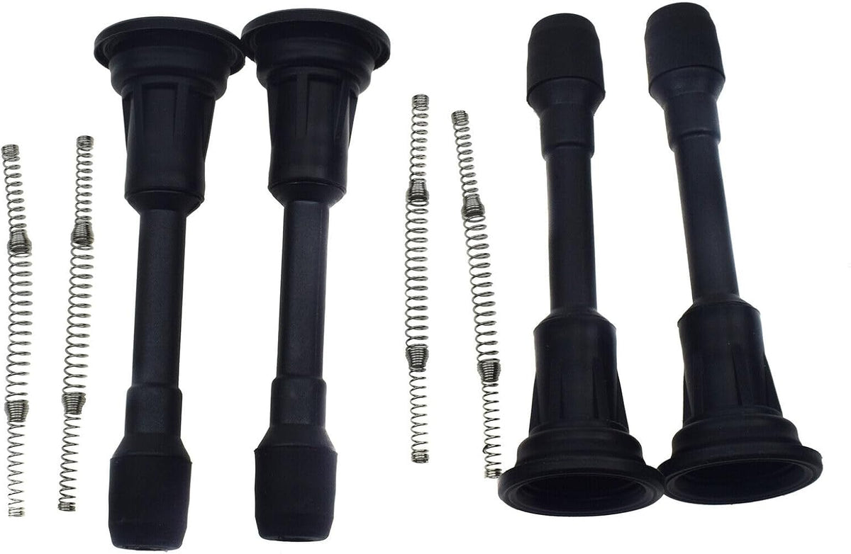 ya 11 9.14 zhengce 4-piece Ignition Coil Rubber Boot Spring for Nissan Altima Rogue Sentra Ver