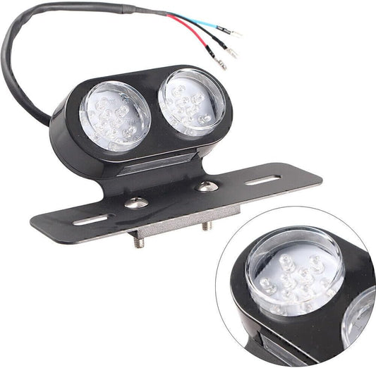 ya 4 8.8.2 Rear Brake Turn Signals LED Stop Tail Light for ATVs Dirt Bike Custom Chopper